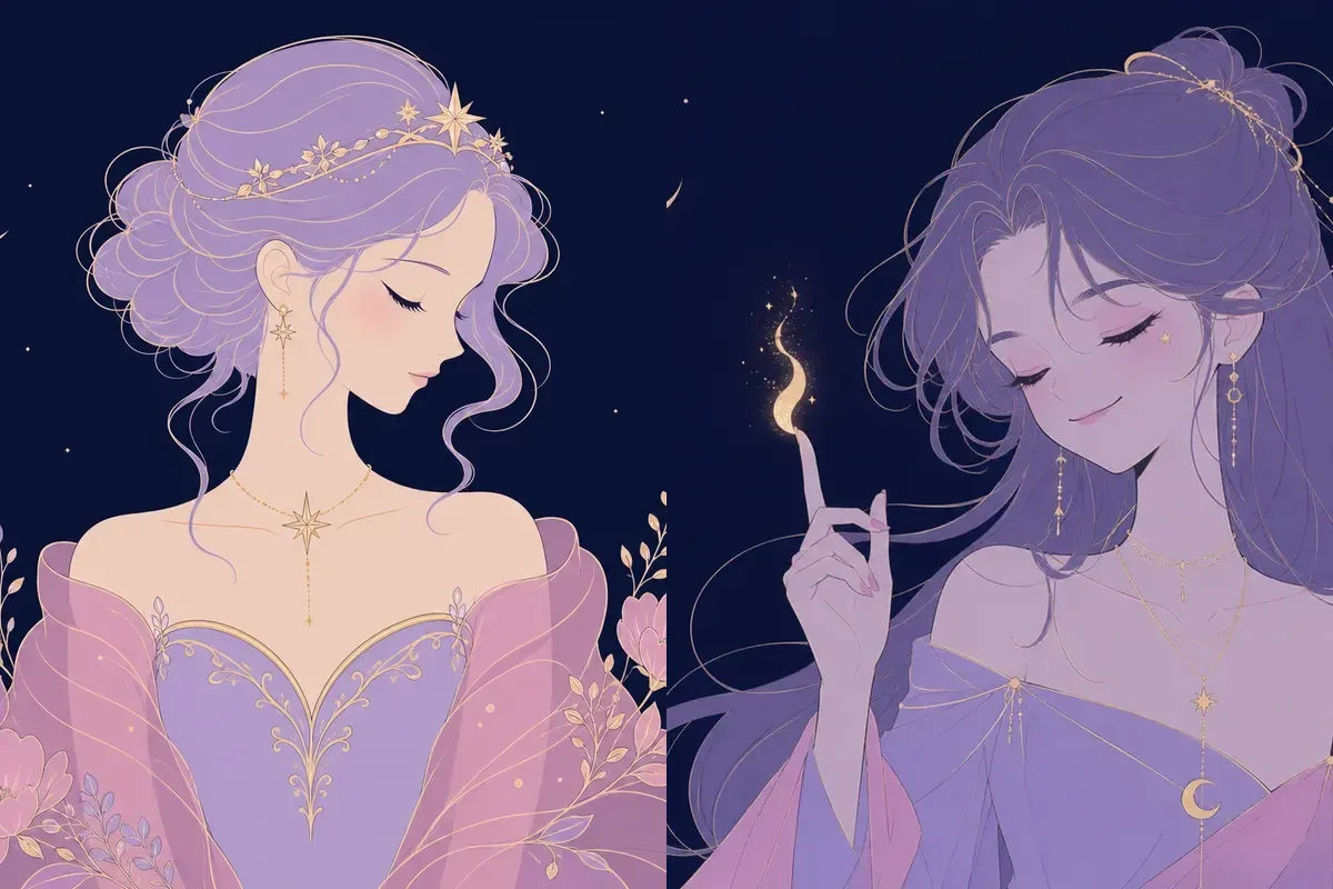 房宿と胃宿のイメージイラスト