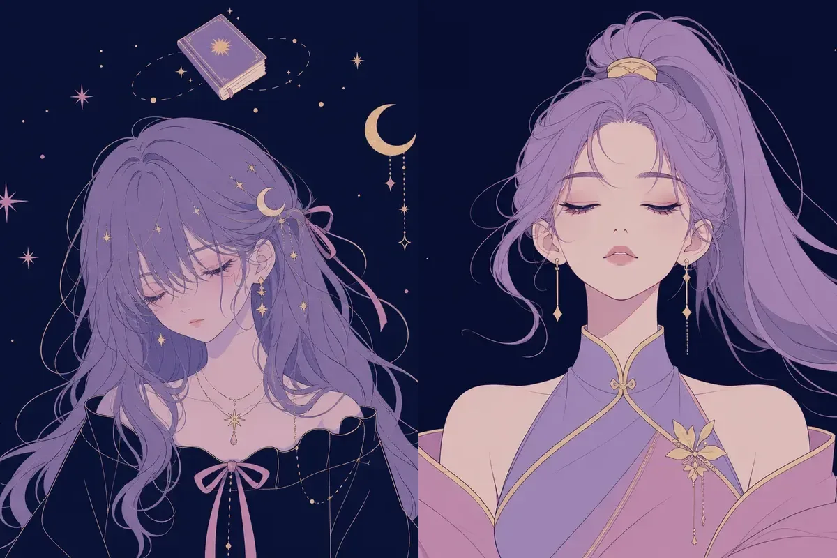 壁宿と角宿のイメージイラスト