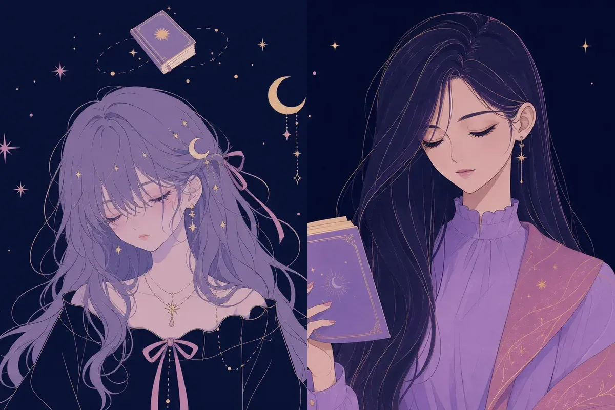 壁宿と觜宿のイメージイラスト