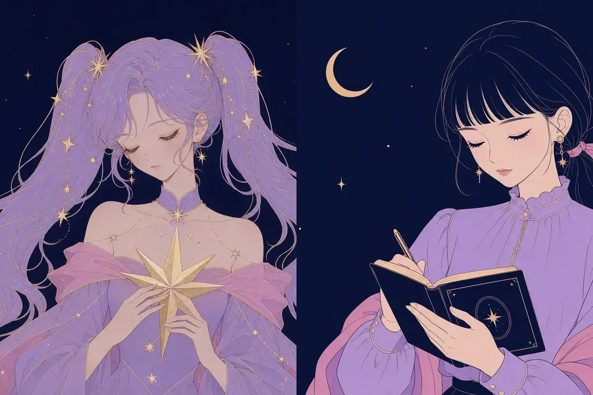 星宿と井宿のイメージイラスト
