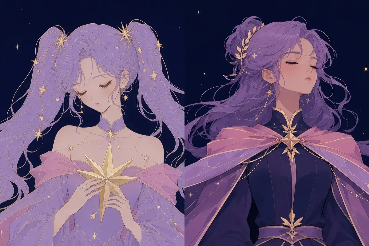 星宿と室宿のイメージイラスト