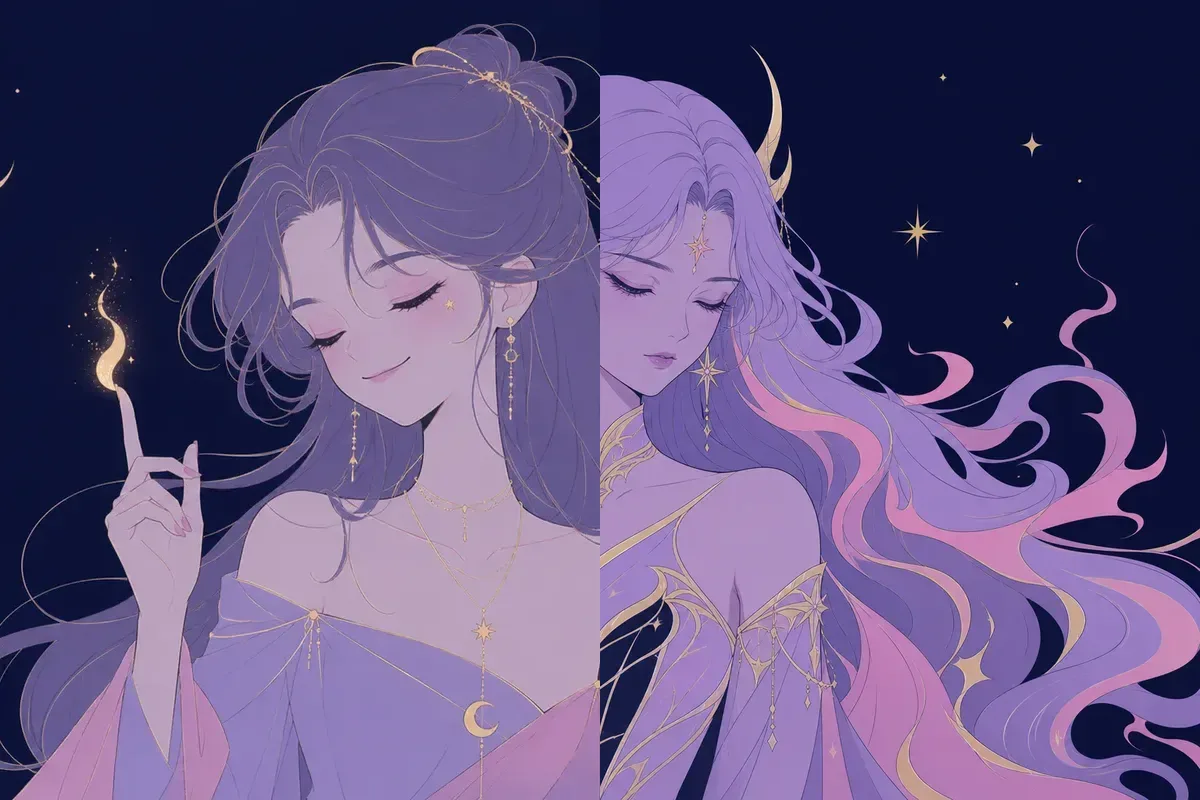 胃宿と鬼宿のイメージイラスト