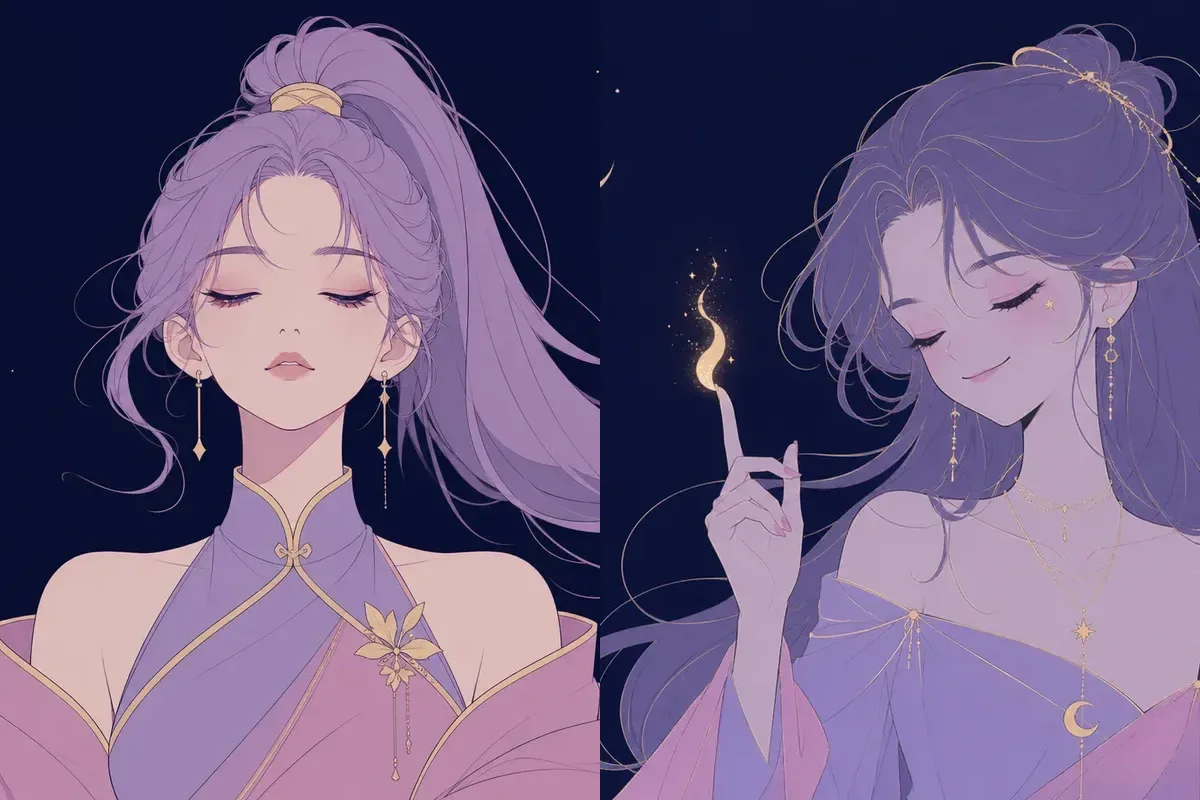 角宿と胃宿のイメージイラスト