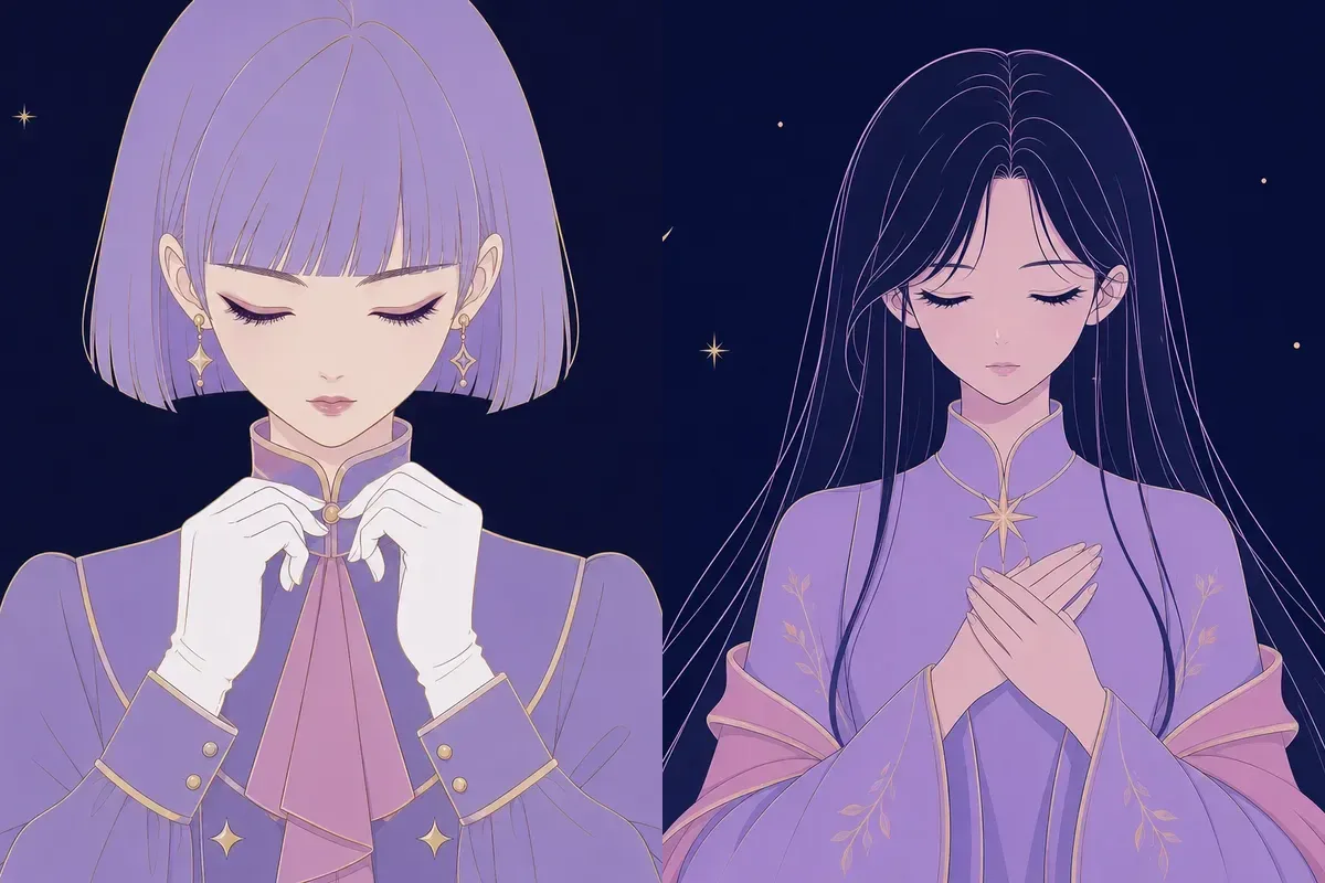 奎宿と亢宿のイメージイラスト