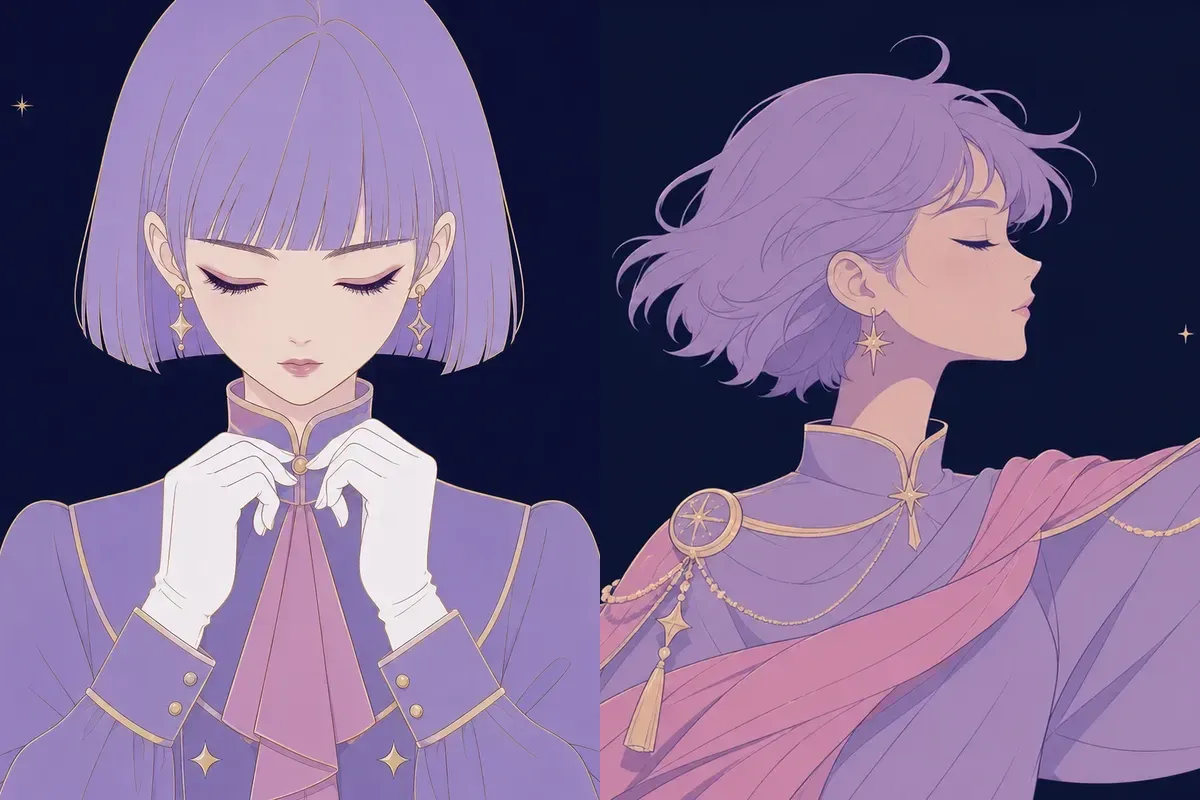 奎宿と参宿のイメージイラスト