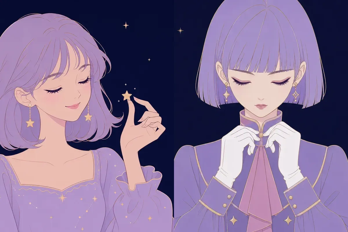 危宿と奎宿のイメージイラスト