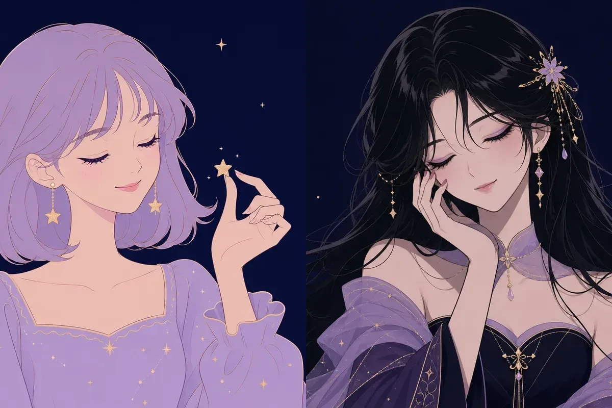 危宿と心宿のイメージイラスト