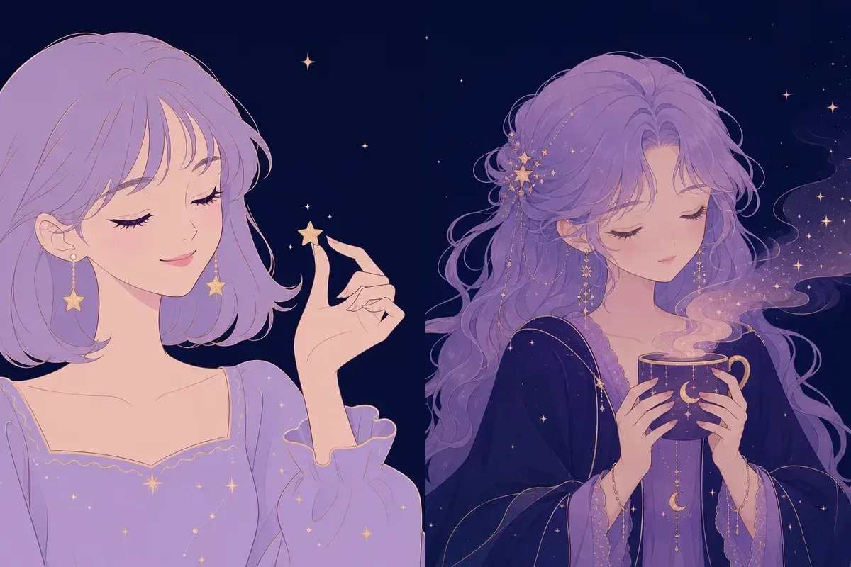 危宿と斗宿のイメージイラスト
