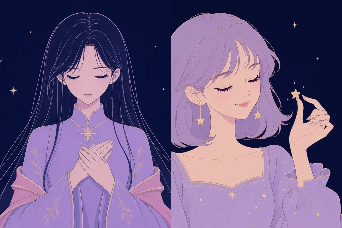 亢宿と危宿のイメージイラスト