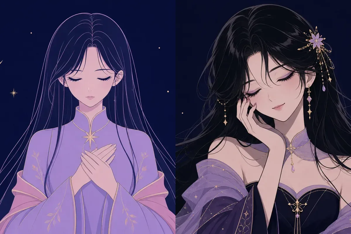 亢宿と心宿のイメージイラスト