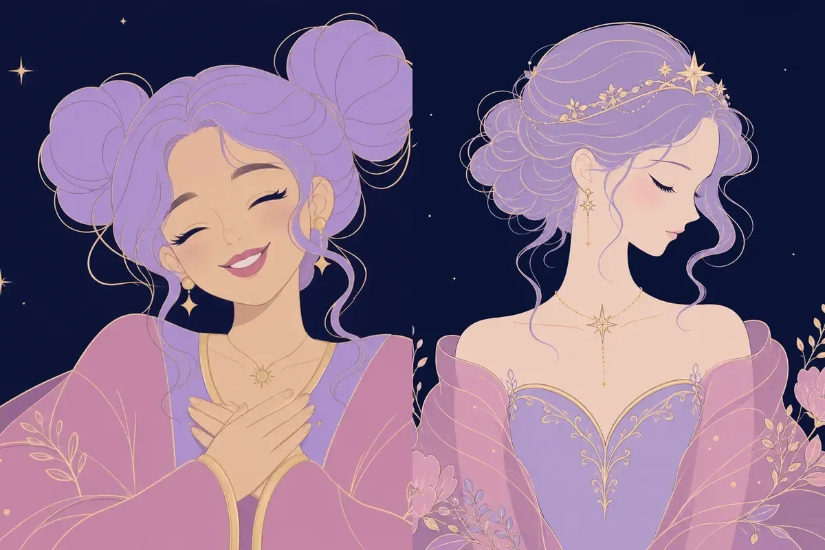 箕宿と房宿のイメージイラスト