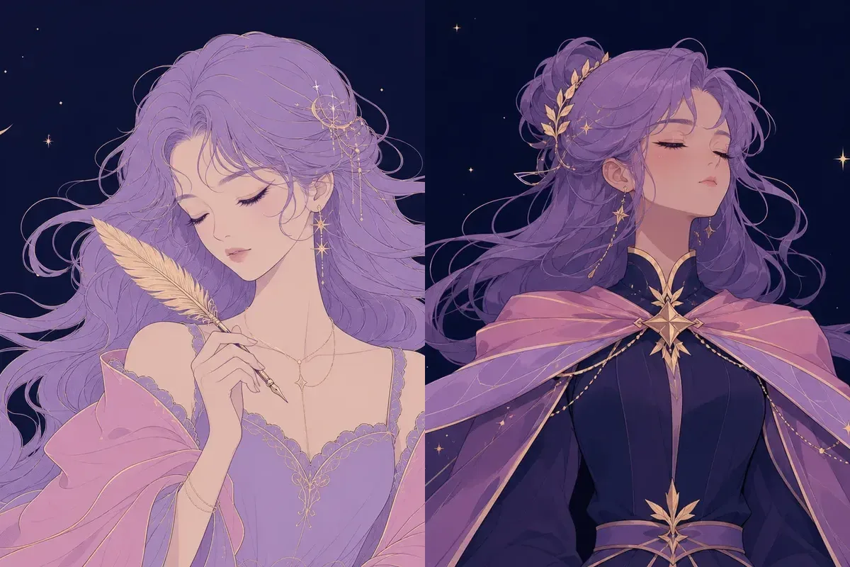 婁宿と室宿のイメージイラスト