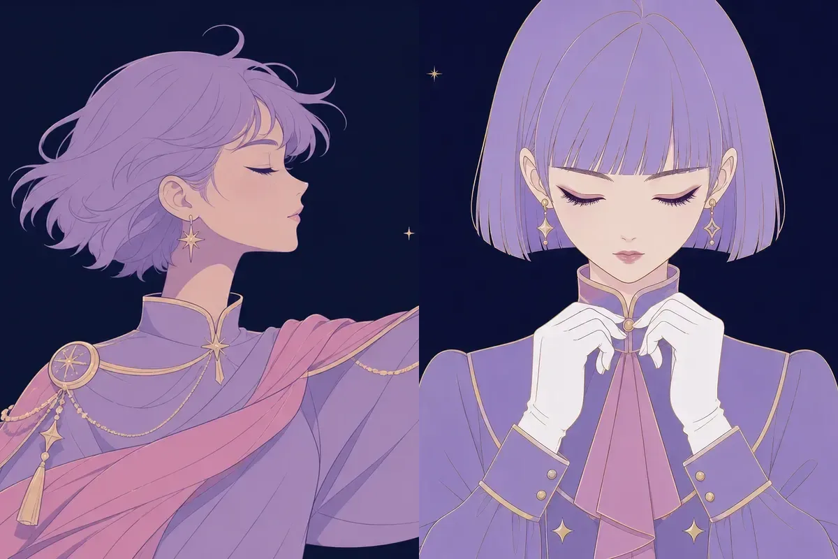 参宿と奎宿のイメージイラスト