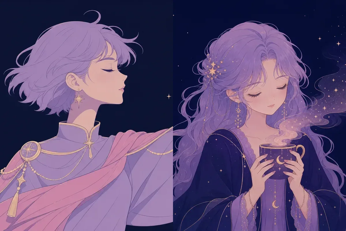 参宿と斗宿のイメージイラスト