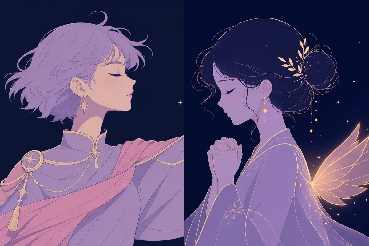 参宿と翼宿のイメージイラスト