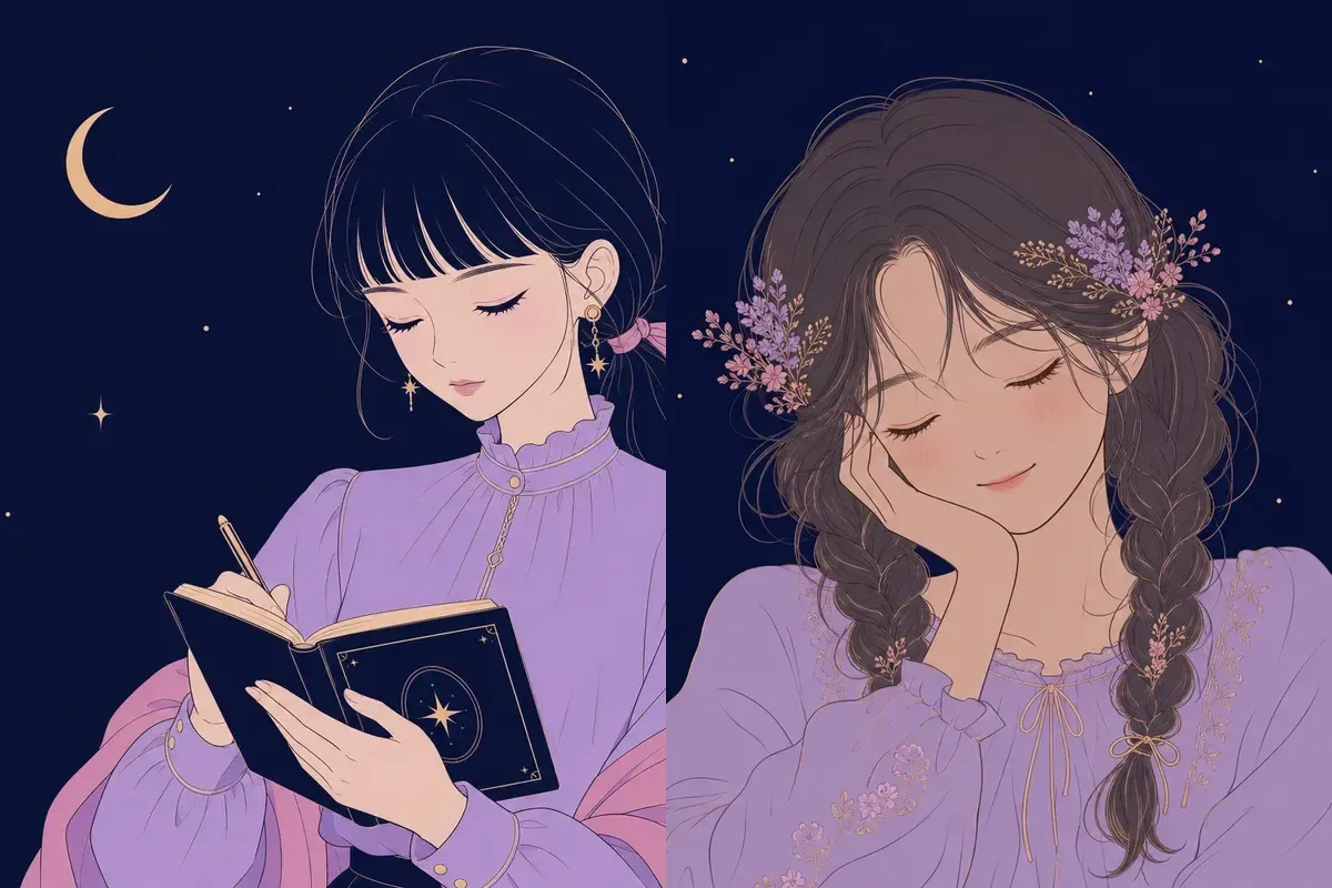 井宿と畢宿のイメージイラスト