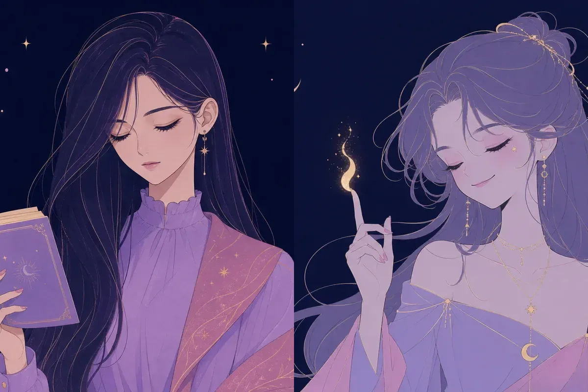 觜宿と胃宿のイメージイラスト