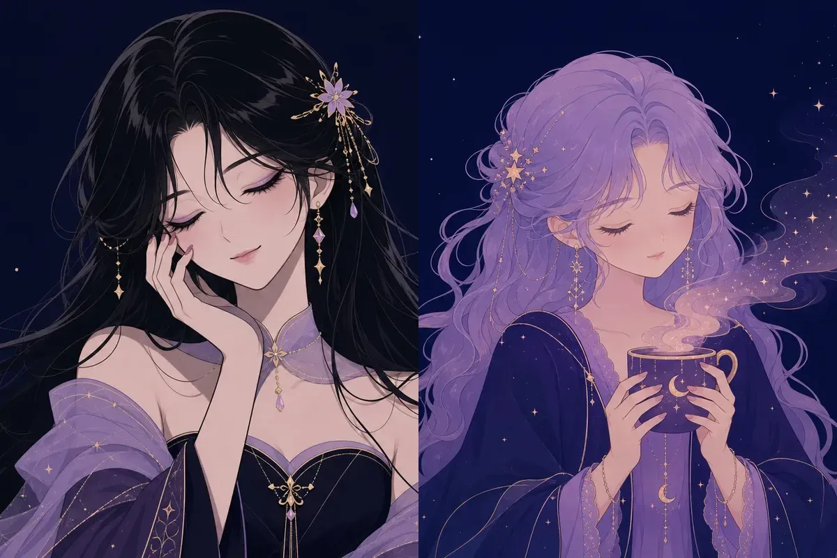 心宿と斗宿のイメージイラスト