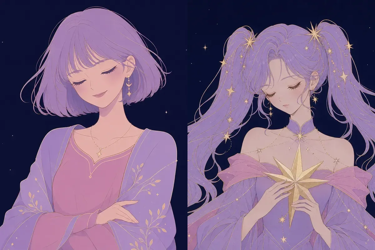 氐宿と星宿のイメージイラスト