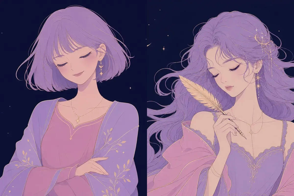 氐宿と婁宿のイメージイラスト