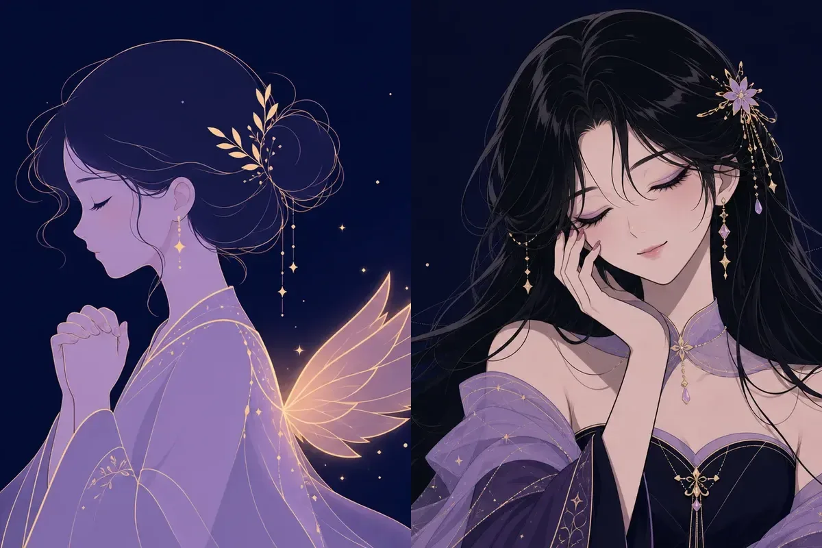 翼宿と心宿のイメージイラスト