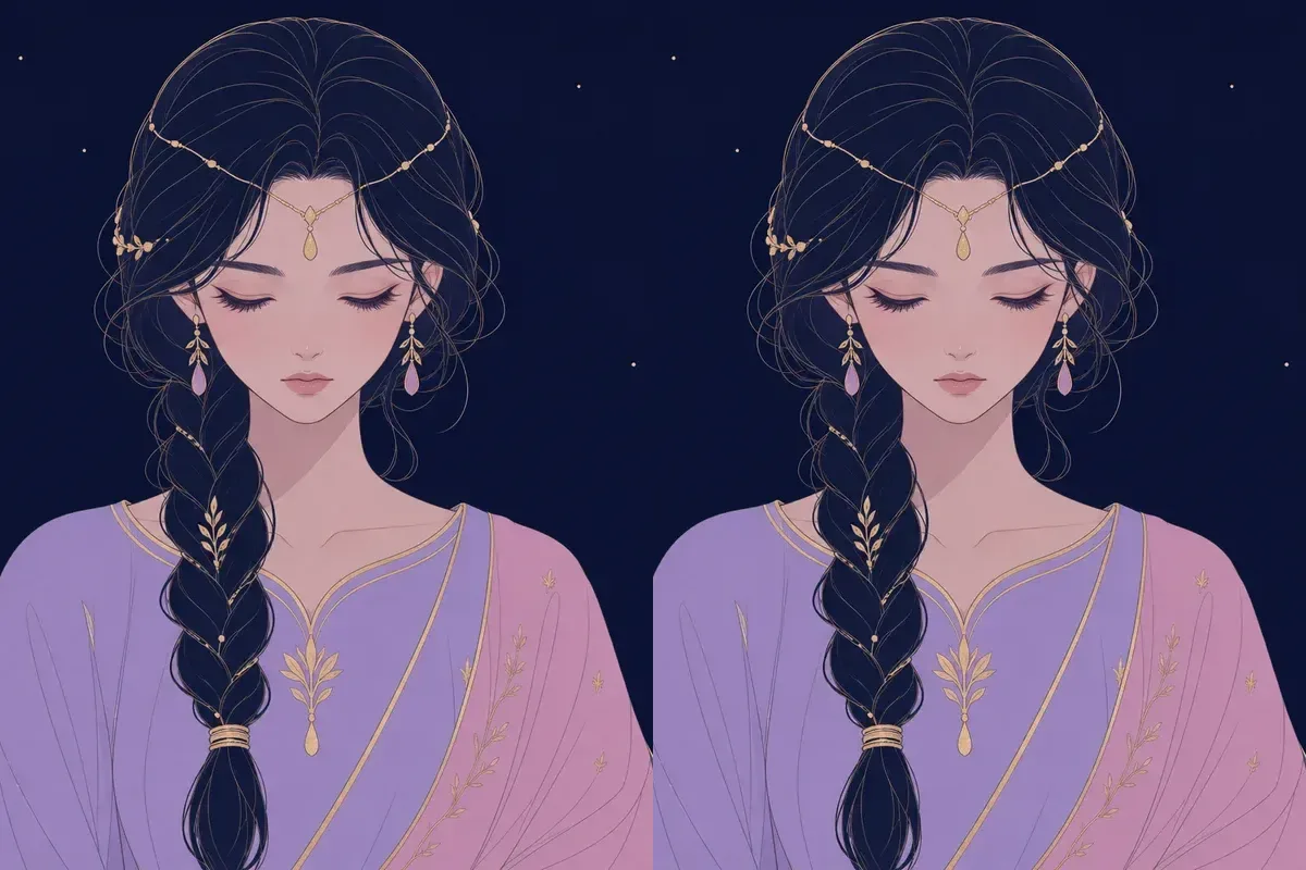 尾宿と尾宿のイメージイラスト
