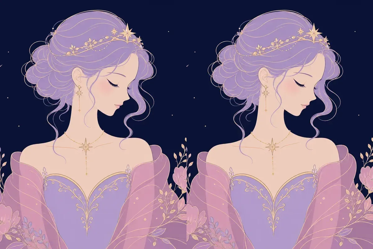房宿と房宿のイメージイラスト
