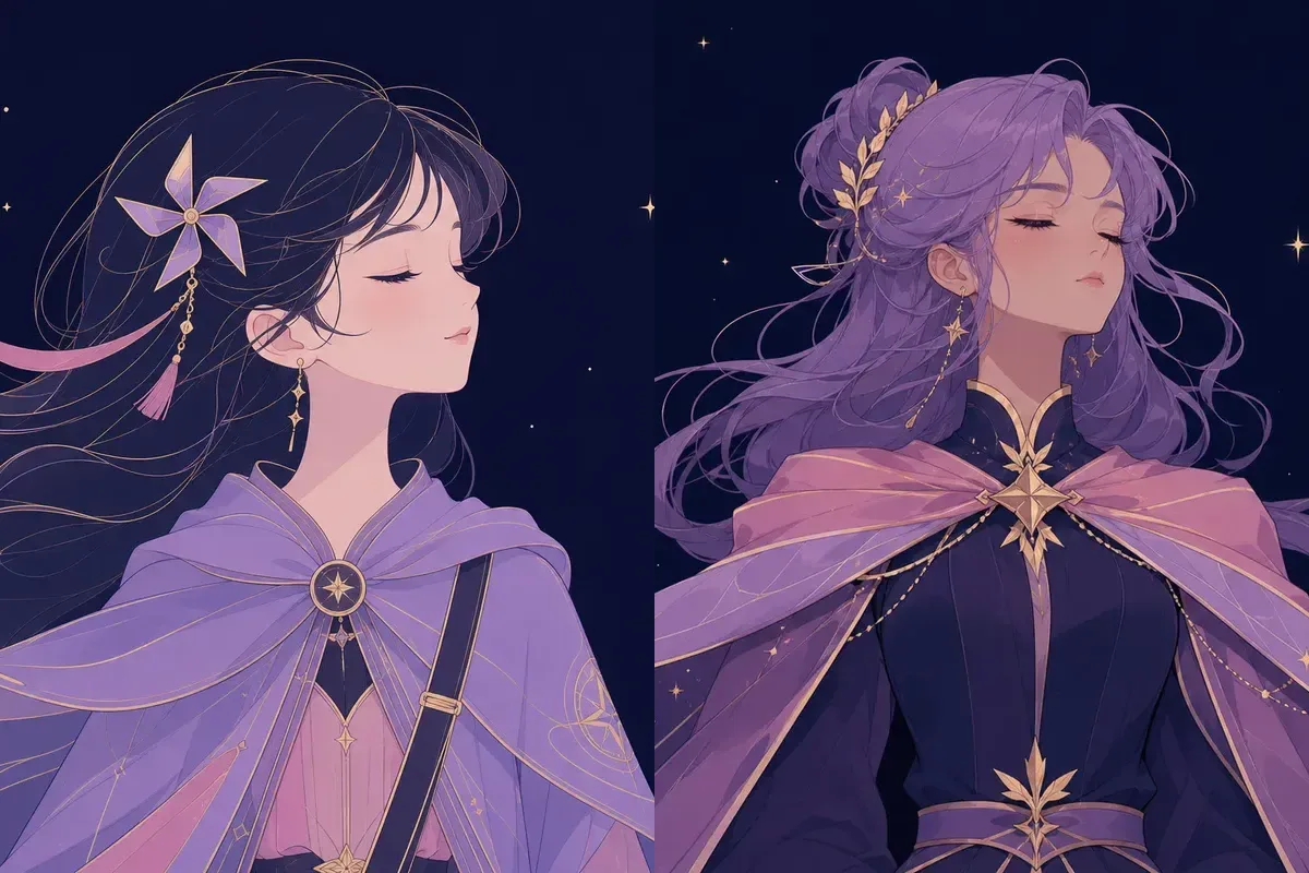 軫宿と室宿のイメージイラスト