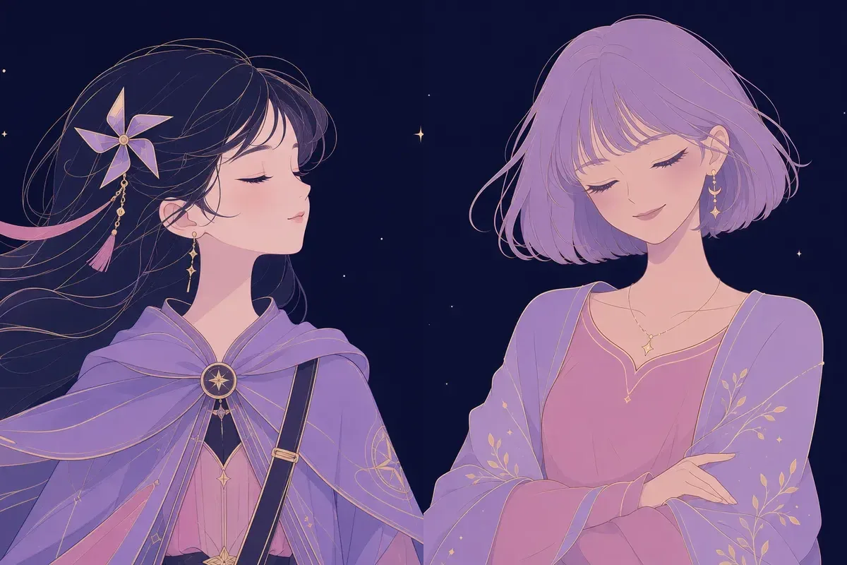 軫宿と氐宿のイメージイラスト