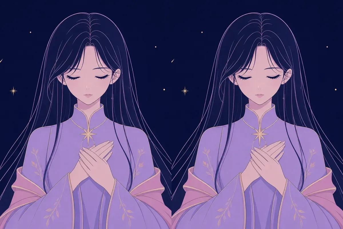 亢宿と亢宿のイメージイラスト