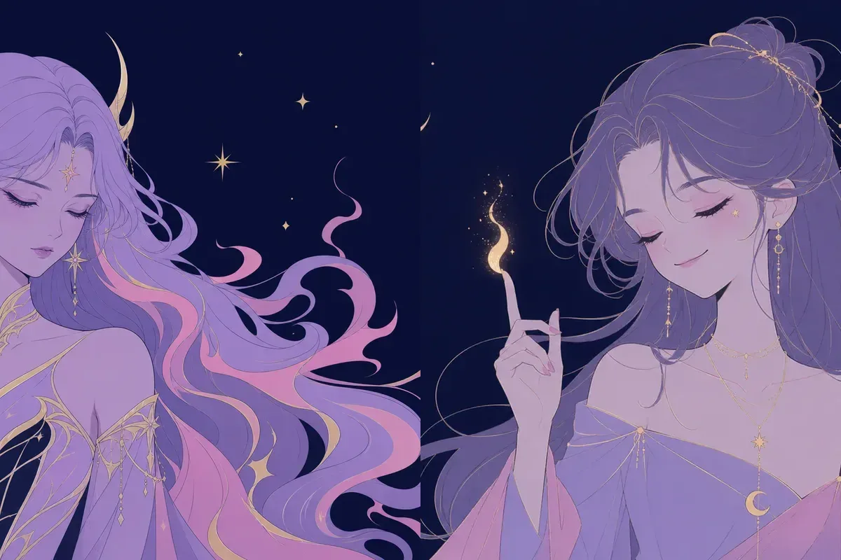 鬼宿と胃宿のイメージイラスト
