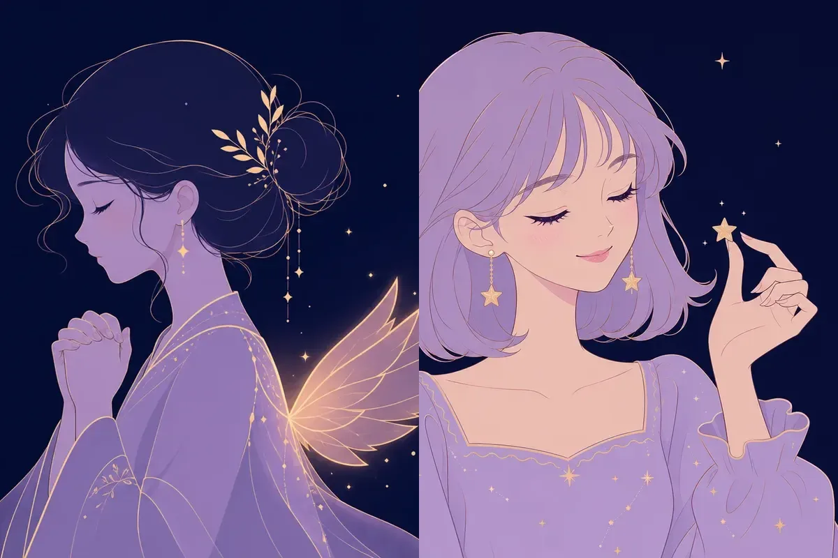 翼宿と危宿のイメージイラスト