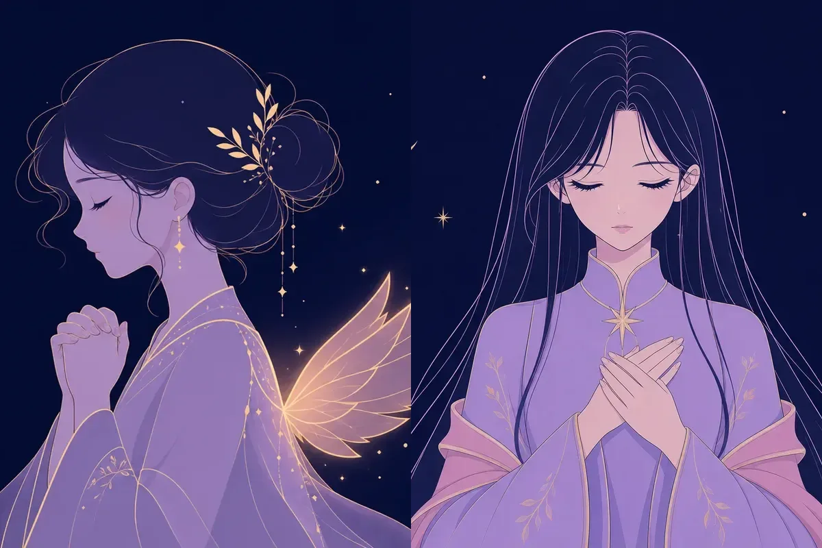 翼宿と亢宿のイメージイラスト